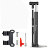 Mini Bike Pump Mini Bike Pump With Gauge Inflated For Road Bike Mountain Bike MTB Folding Bike Recreational Cycling Cycling Bicycle Aluminum Alloy Black miniinthebox