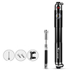 Mini Bike Pump Mini Bike Pump With Gauge Inflated For Road Bike Mountain Bike MTB Folding Bike Recreational Cycling Cycling Bicycle Aluminum Alloy Black miniinthebox
