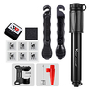 Mini Bike Pump Mini Bike Pump With Gauge Inflated For Road Bike Mountain Bike MTB Folding Bike Recreational Cycling Cycling Bicycle Aluminum Alloy Red Black Grey miniinthebox
