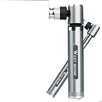 Mini Bike Pump Mini Bike Pump With Gauge Inflated For Road Bike Mountain Bike MTB Folding Bike Recreational Cycling Cycling Bicycle Aluminum Alloy Silver miniinthebox