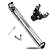Mini Bike Pump Mini Bike Pump With Gauge Inflated For Road Bike Mountain Bike MTB Folding Bike Recreational Cycling Cycling Bicycle Aluminum Alloy Silver miniinthebox