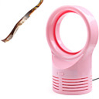 Mini Bladeless Fan - Pink