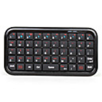 Mini Bluetooth Wireless QWERTY Keyboard (Black)