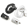 Mini Car Cigarette Charger with USB Data/Charge Cable for iPhone 4 / 4S / 3G / 3GS / iPod Series