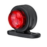 Mini Car Side Marker Lights Outline Lamps Waterproof Red White Universal Truck Trailer Caravan Lorry Van 12V 24V