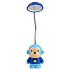 Mini Chimpanzees LED Super Capacity Desk Lamp Blue