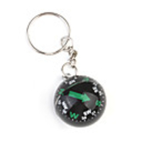Mini Compass Keychain