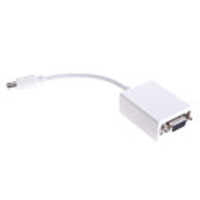 Mini DisplayPort Male to VGA Female Adapter (1080p)