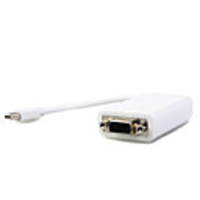 Mini DisplayPort to VGA Adapter White