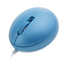 Mini Egg Shaped USB 2.0 Optical Wired Mouse (Assorted Colors)