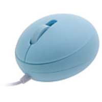 Mini Egg Shaped USB 2.0 Optical Wired Mouse (Assorted Colors)