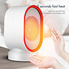 Mini Electric Heater Portable Home Heating Fan 400W Miniature Low Power Small Sun Heating Machine Low Noise Warm Air Blower 38D