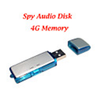 Mini Flash Disk Eavesdropping Device with 4GB Memory,  Spy Audio