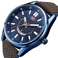 MINI FOCUS Quartz Watch for Men Analog Quartz Stylish Stylish Waterproof Alloy PU Leather Fashion miniinthebox