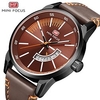 MINI FOCUS Quartz Watch for Men Analog Quartz Stylish Stylish Waterproof Calendar Alloy PU Leather Fashion miniinthebox