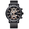 MINI FOCUS Quartz Watch for Men Analog Quartz Stylish Stylish Waterproof Calendar Fake Three Eyes Six Needles Alloy Alloy Fashion miniinthebox