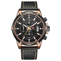MINI FOCUS Quartz Watch for Men Analog Quartz Stylish Stylish Waterproof Calendar Fake Three Eyes Six Needles Alloy PU Leather Fashion miniinthebox