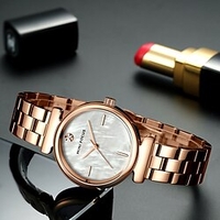 MINI FOCUS Quartz Watch for Women Analog Quartz Stylish Fashion Waterproof Creative Stainless Steel Alloy Fashion miniinthebox