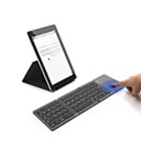 Mini Folding Keyboard Bluetooth Foldable Wireless Keypad with Touchpad for Windows Android ios Tablet ipad2020 Phone