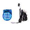 Mini Handsfree Home Telephone with Ear Phone Microphone
