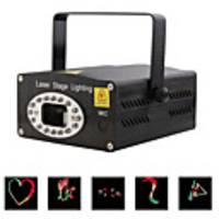 Mini Laser Stage Lighting Holographic Anime Laser Project