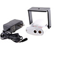 Mini Laser Star (Green laser Red laser)-Silver-red-black