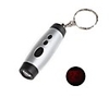 Mini LCD Flashlight-Style Digital Projection Keychain Clock