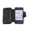 Mini Leather Case Bluetooth Keyboard for Iphone 4