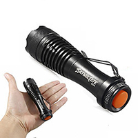 mini led flashlight,  super bright 2000 lumens zoomable q5 aa/14500 3 modes flashlight torch lamp for outdoor amp; 40;aamp; 41;