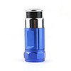 Mini LED Flashlight Torch with Car Cigarette Lighter(Rechargeable NI-MH Battery) Blue