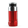 Mini LED Flashlight Torch with Car Cigarette Lighter(Rechargeable NI-MH Battery) Red