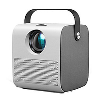 Mini Led Projector Portable Pocket Projector 1080P Supported With HIFI Bluetooth Speaker Home Theater Cinema HD 2800 lumen Support 4K 3D Projector Video Movie Outdoor