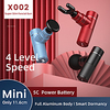 Mini Massage Gun Mini Size Massagers Muscle Massage Gun for Athletes Rechargeable Percussion Portable Handheld Fascial Gun X002 miniinthebox