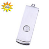 Mini Metallic Rotating USB 2.0 Flash Drive (2GB)