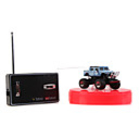 Mini Palm-Sized RC Cross-coutry Racing Car Remote Control Cehicle-Blue