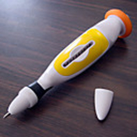 Mini Paper-shredding Pen with LED Light