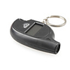 Mini Portable 0.8" LCD Digital Tire Pressure Gauge Keychain - Black (1 CR2025)
