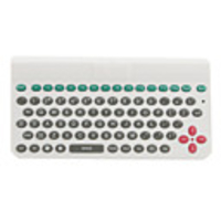 Mini Portable Bluetooth Keyboard (White)