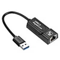 Mini Portable Wired USB 3.0 to Gigabit Ethernet RJ45 LAN (10/100/1000) Mbps Network Adapter Ethernet Network Card Latest for PC Laptop