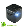 Mini Projector Portable Projector Beamer Smart Android Wifi Projector Palm-Sized 70 ANSI Lumen with Wi-Fi DLP 5, 000 Apps 30000 Hours Lamp Life Wireless Bluetooth (Supply provided by Lenovo factory) miniinthebox