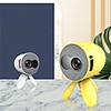 Mini Projector Supports Mobile Phone With The Same Screen 1080P Multimedia Projector Video Player Children Gift