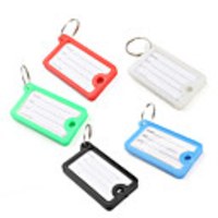 Mini Rectangle Travel Suitcase ID Luggage Tag (5 Pcs)