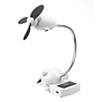 Mini Solar Fan with LED