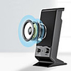 Mini Subwoofer Computer Speaker with 3.5mm Audio Plug and USB 2.0 Power Plug Wired for Desktop PC Laptop Mobile Phone