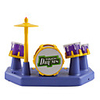 Mini Tabletop Electric Finger Touch Drums Rock Band,  Yellow