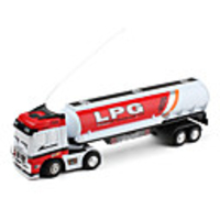Mini-Transport 27MHz Radio Control LPG Tank Truck (White)