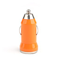 Mini USB Car Charger - Orange