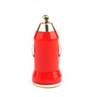 Mini USB Car Charger - Red