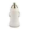 Mini USB Car Charger - White