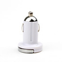 Mini USB Car Charger with Pull-up Ring for iPhone (All Models)